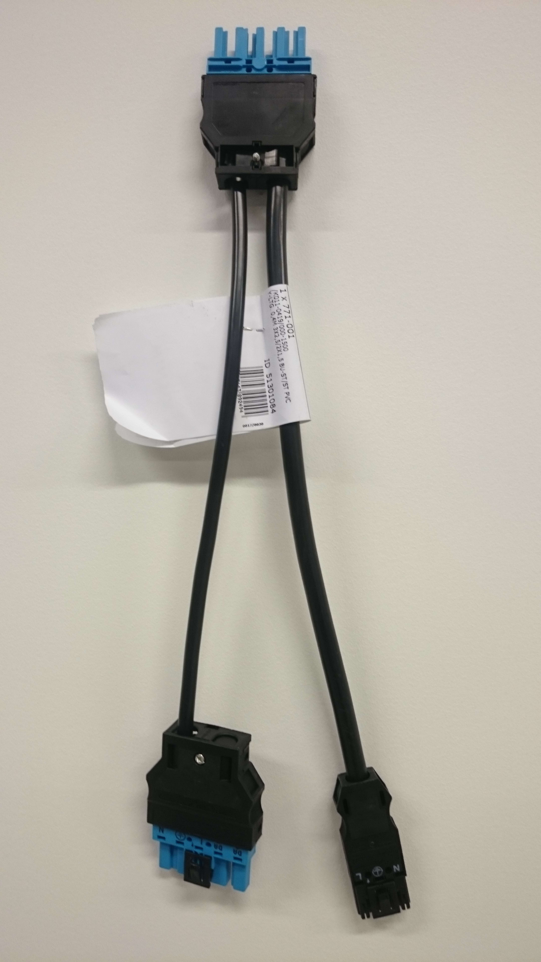 WAGO - Vidreførings kabel Dali/tilf.