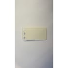 WAGO - Merkekort;plastikk;hvit