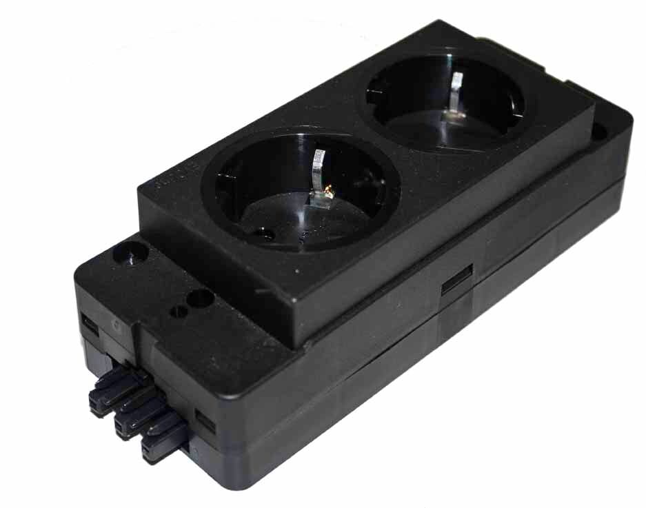 WAGO - Evoline Express stikk Sort