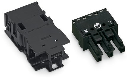 WAGO - Sokkel 3P m/strekkavlaster