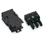 WAGO - Sokkel 3P m/strekkavlaster