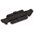 WAGO - Låsespak;for frie tilkoplinger;verktøy-betjent;sort