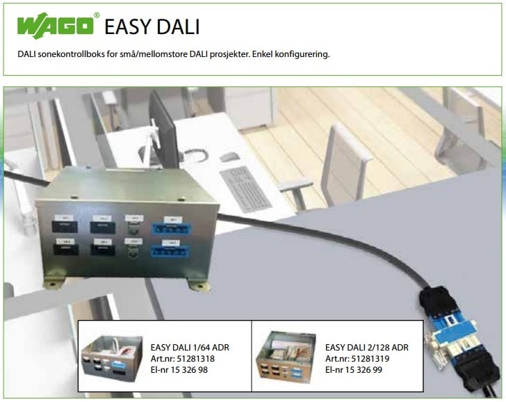 WAGO - EasyDali Sonekontrollboks