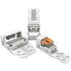 WAGO - Festebrakett for 2-leder rekkeklemmer 221-