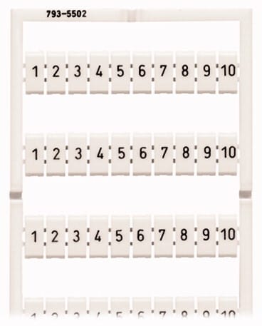 WAGO - Merkeark 4-4,2mm 41-50 (10 X)