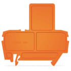 WAGO - Endeplate. 2mm Oransje -