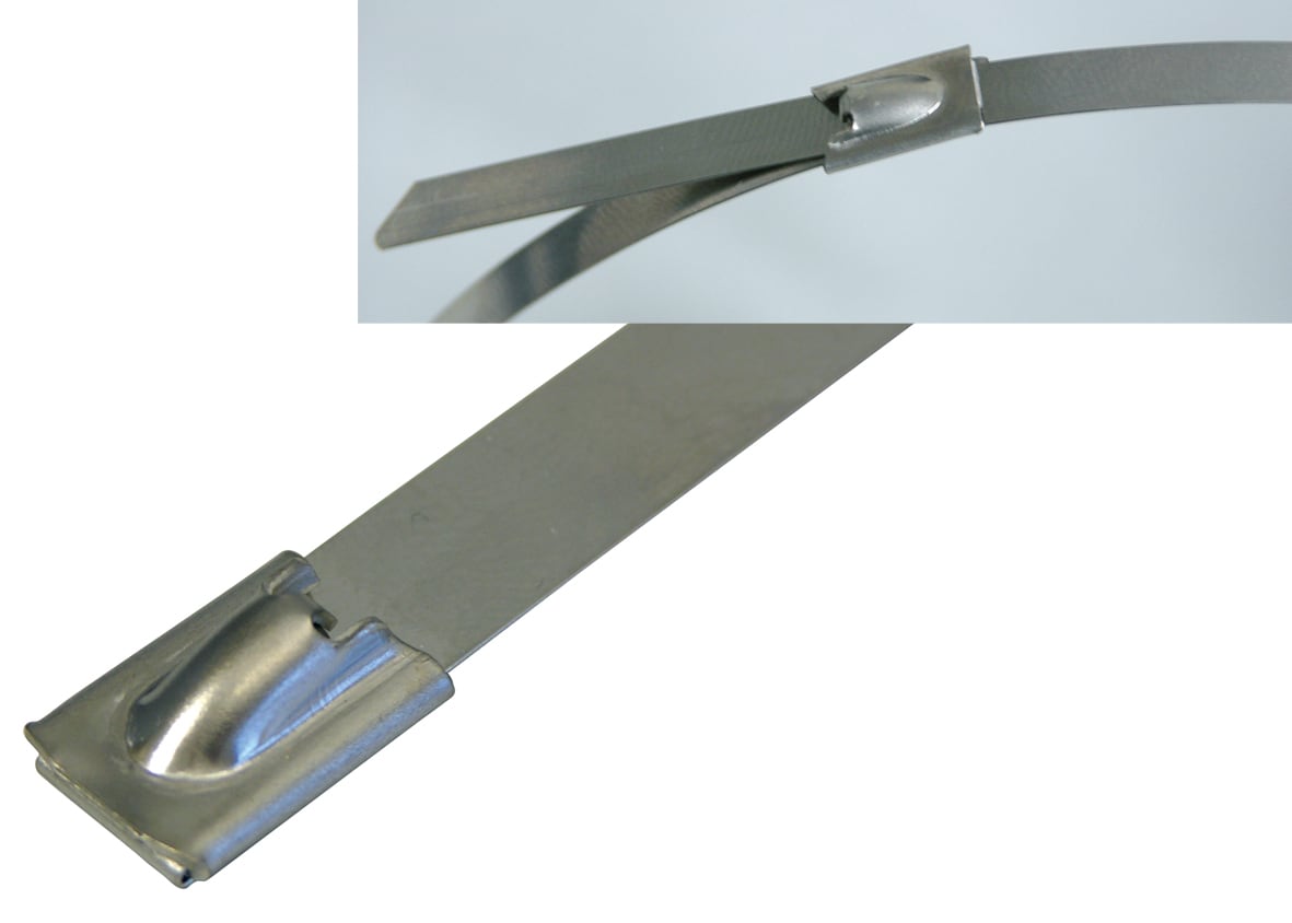 Haupa - Stålstrips 520 x 8,0mm SS 316