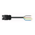 WAGO - Kabel 5m 4x1,5 Sokkel/Åpen Sv -