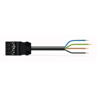 WAGO - Kabel 2m 4x1,5 Plugg/Åpen Sv -