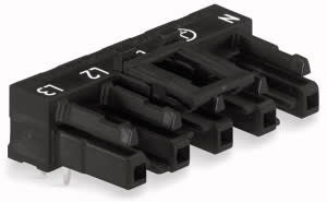 WAGO - Printkort Sokkel Horis. 5p Sv -