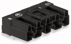 WAGO - Printkort Plugg Horis. 5p Sv -