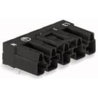 WAGO - Printkort Plugg Horis. 5p Hvit -