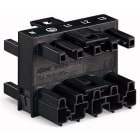 WAGO - Fordel. 3p 1inn/3ut u/Lås Hvit -