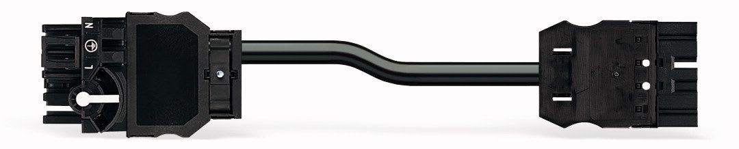 WAGO - Kabel 1m 5x2,5 m/ Fase v. Hvit -