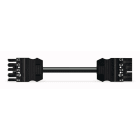 WAGO - Kabel 3m 5x1,5 Sokkel/Plugg Sv -