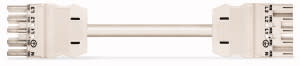 WAGO - Kabel 1m 5x1,5 Sokkel/Plugg Hv -