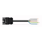 WAGO - Kabel 7m 5x1,5 Sokkel/Åpen Sv -