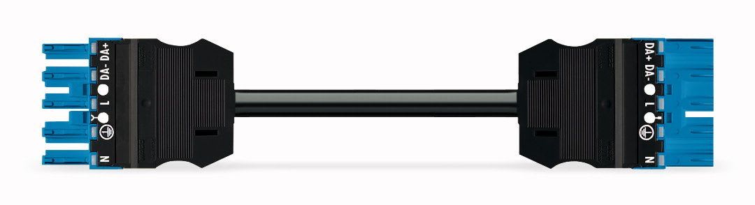 WAGO - Kabel 3m 5x1,5 Sokkel/Plugg DA -