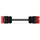 WAGO - Kabel 5m 5x1,5 Rød-Sokkel/Plug -