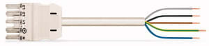 WAGO - Kabel 2m 5x2,5 Sokkel/Åpen Hv -