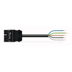 WAGO - Kabel 5m 5x2,5 Plugg/Åpen Sv -