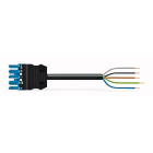 WAGO - Kabel 1m 5x2,5 Sokkel/Åpen DA -