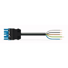 WAGO - Kabel 2m 5x2,5 Sokkel/Åpen DA -