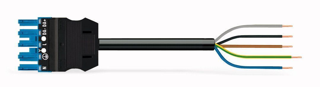 WAGO - Kabel 5m 5x2,5 Sokkel/Åpen DA -