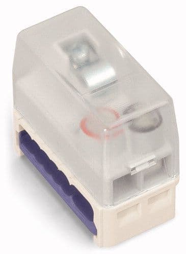 WAGO - Forsyningsmodul;for flat kabel;5 x 2,5 mm² + 2 x 1,5 mm²;grå