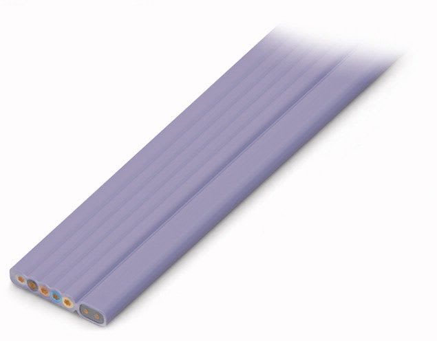 WAGO - Flatkabel;Cca;5G 2,5 mm² + 2 x 1,5 mm²;fiolett