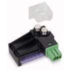 WAGO - Forgreningsmodul;for flat kabel;5 x 2,5 mm² + 2 x 1,5 mm²;grønn
