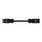 WAGO - Kabel 1m 3x2,5 Sokkel/Plugg Sv -