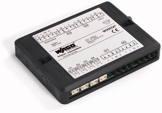 WAGO - Fordelingsboks;DALI;1 inngang;sort