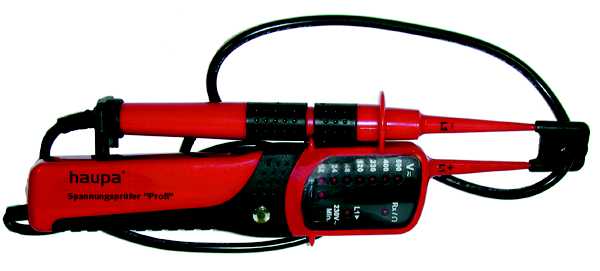 Haupa - Volttester "Proff" 12-690V