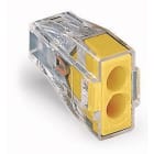 WAGO - PUSH WIRE®-kopling for fordelingsbokser;for massive og tvinnede ledere;maks. 2,5 mm²;flerfarget