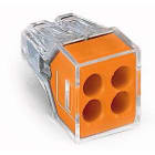 WAGO - PUSH WIRE®-kopling for fordelingsbokser;for massive og tvinnede ledere;maks. 2,5 mm²;flerfarget
