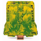 WAGO - 2-leder jordklemme;95 mm²;laterale merkespor;grønn-gul