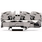 WAGO - 3-leder gjennomgående rekkeklemme;16 mm²;egnet for Ex e II anvendelser;grå