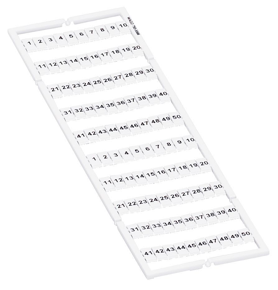 WAGO - Merkeark 51-60(10X) 2,5mm2 -