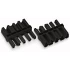 WAGO - Mellomkopling;5-polet;Kod. A;hvit