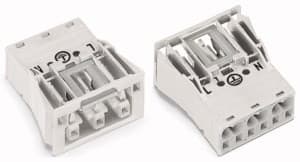 WAGO - Pluggbar kontakt;3-polet;Kod. A;hvit