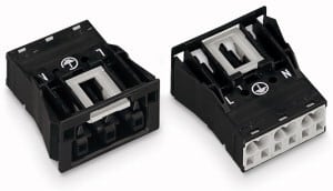 WAGO - Pluggbar kontakt;3-polet;Kod. B;grå