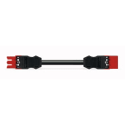 WAGO - Kabel 5m 3x1,5 Rød-Sokkel/Plug -