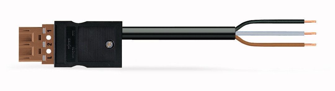 WAGO - ANSCHL.LEIT.4M 3X1,5QMM STECK -