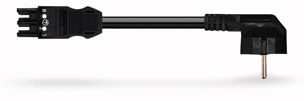 WAGO - Kabel 1m 3x1,5 Schuko/Plugg Sv -