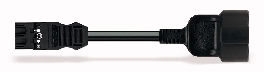 WAGO - Kbl 1M 3X1,5 Schuko stikk S