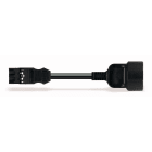 WAGO - Kbl 1M 3X1,5 Schuko stikk S
