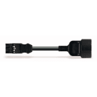 WAGO - Kabel 3m 3x1,5 Schuko/Plugg Sv -