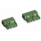 WAGO - Plugg 4p u/ Strekkavl.hus Grø -