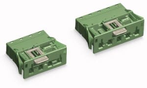 WAGO - Plugg Snap-in 4p Grønn -